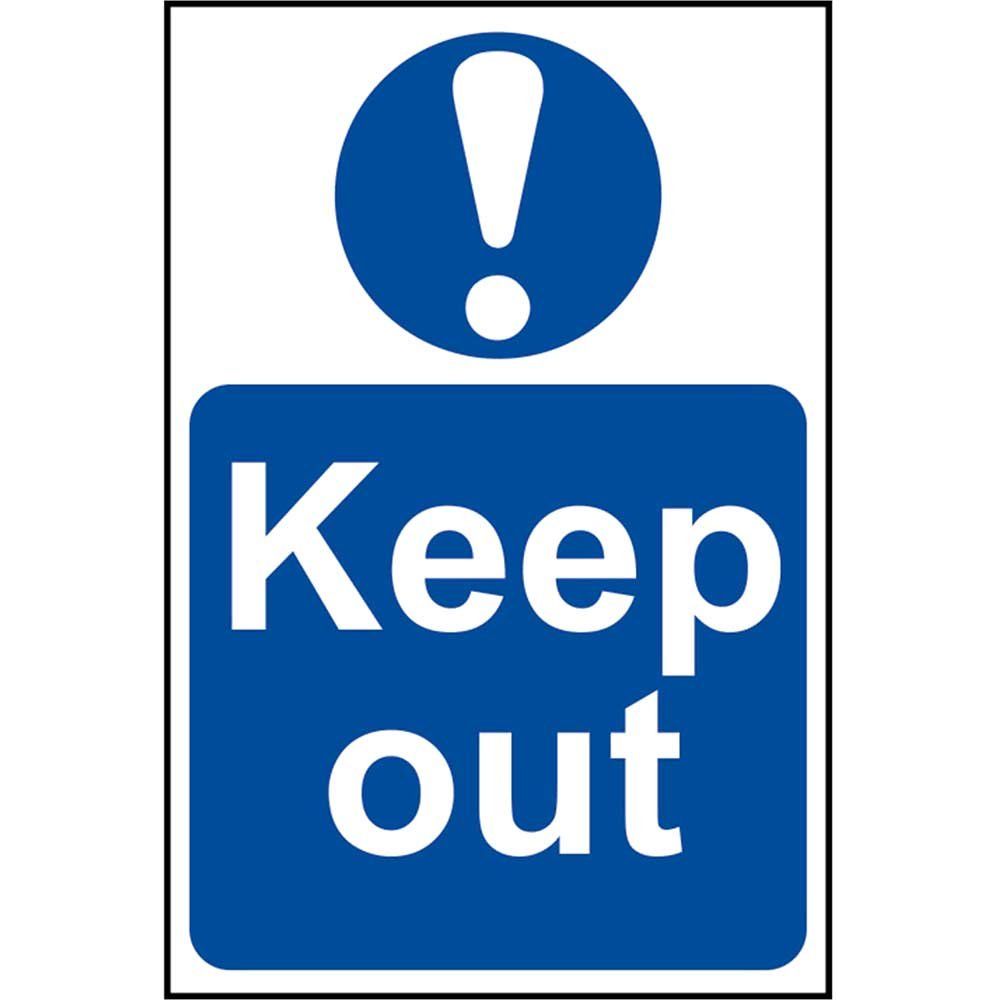 Scan 0255 Keep Out - Pvc Sign 200 X 300Mm - Image 1