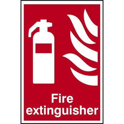 Scan 1350 Fire Extinguisher - Pvc Sign 200 X 300Mm