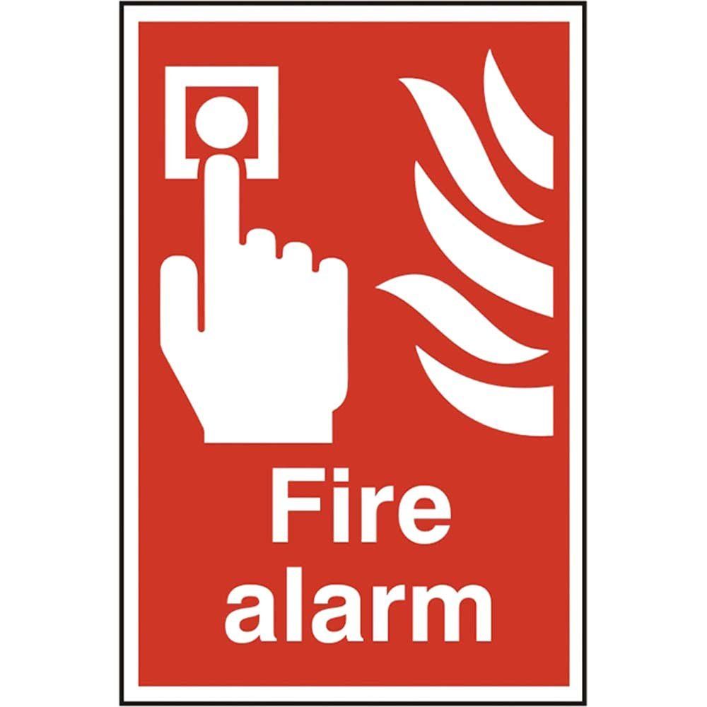 Scan 1400 Fire Alarm - Pvc Sign 200 X 300Mm - Image 1