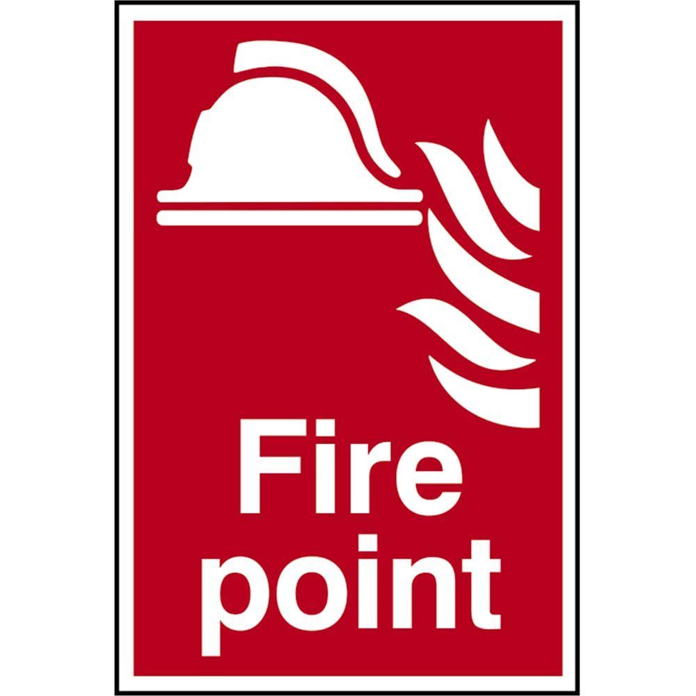 Scan 1451 Fire Point - Pvc Sign 200 X 300Mm - Image 1