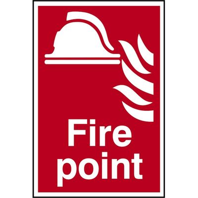 Scan 1451 Fire Point - Pvc Sign 200 X 300Mm