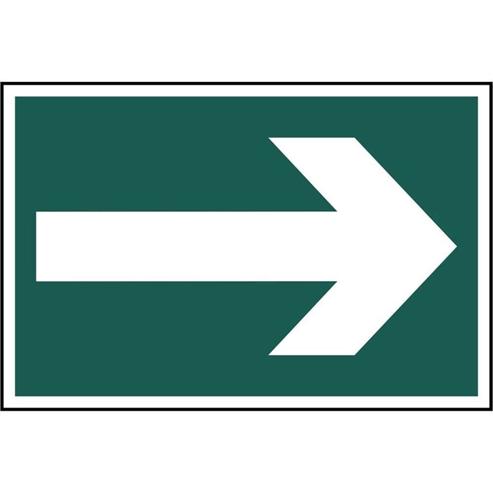 Scan 15121 Arrow Symbol - Pvc Sign 300 X 200Mm - Image 1