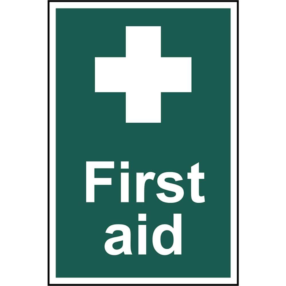 Scan 1550 First Aid - Pvc Sign 200 X 300Mm - Image 1