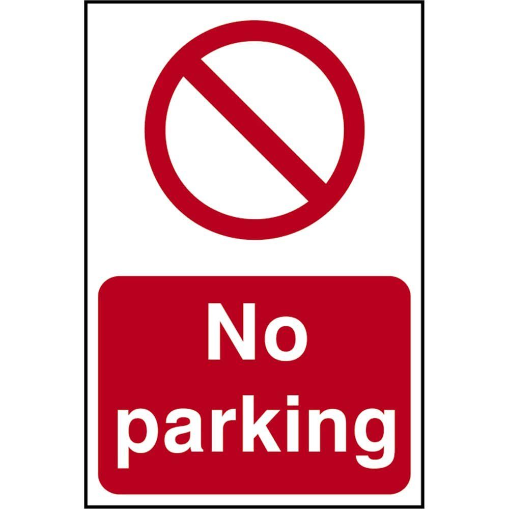 Scan 4051 No Parking - Pvc Sign 400 X 600Mm - Image 1