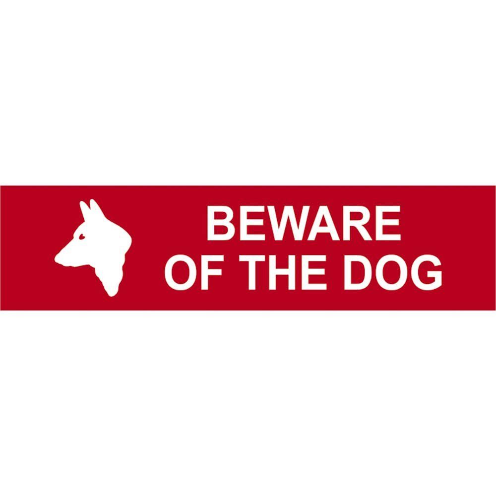 Scan 5251 Beware Of The Dog - Pvc Sign 200 X 50Mm - Image 1