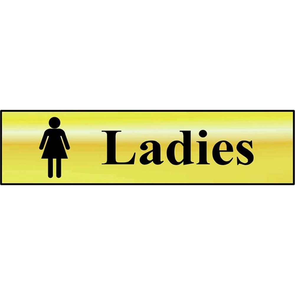 Scan 6002 Ladies - Polished Brass Effect 200 X 50Mm - Image 1