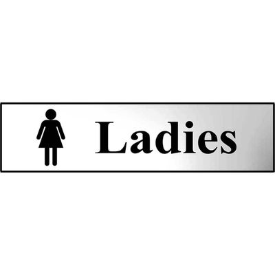 Scan 6002C Ladies - Polished Chrome Effect 200 X 50Mm