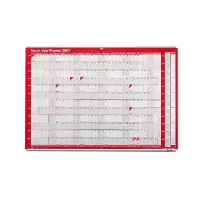 Nobo Sasco Mounted Year Planner Track