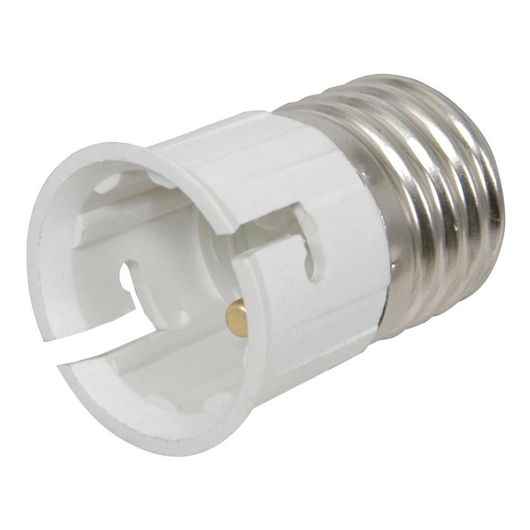 Lyyt E27-B22 Lamp Socket Converter White - Image 1