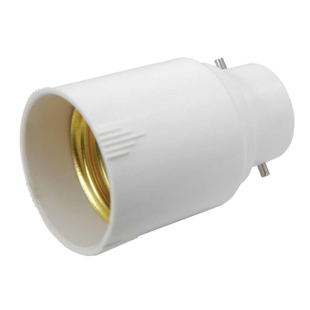 Lyyt B22-E27 Lamp Socket Converter White - Image 1