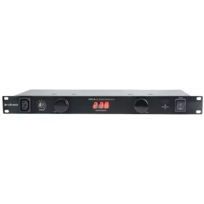Citronic 776.496UK power distribution unit (PDU) 9 AC outlet(s) 1U Bla - Thumbnail 2