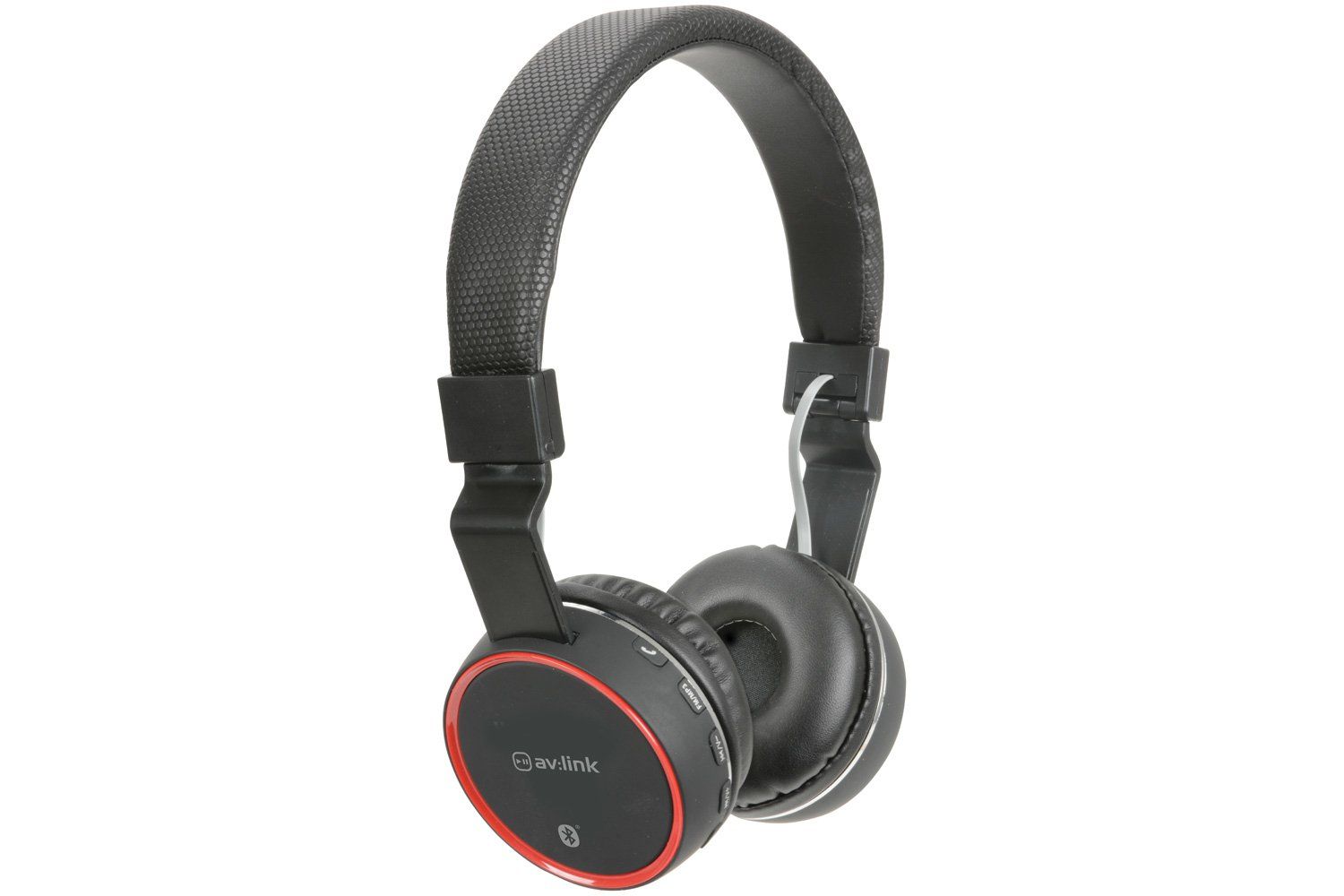 AV Link 100.550UK headphones/headset Wireless Head-band Calls/Music Bluetooth Black - Image 1