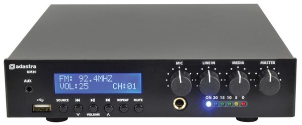 Adastra UM30 1.0 channels Black - Thumbnail 2