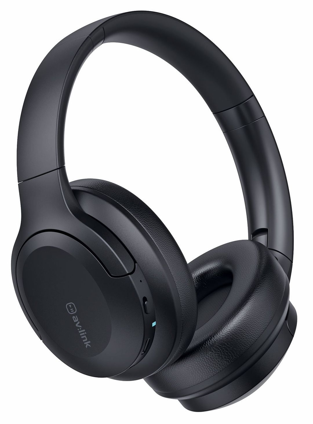 AV Link 100.642UK headphones/headset Wireless Head-band Music USB Type-C Bluetooth Black - Image 1