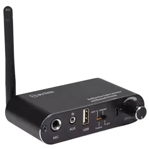 AV Link 100.598UK Bluetooth music receiver 15 m Black - Image 1