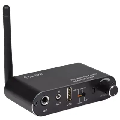 AV Link 100.598UK Bluetooth music receiver 15 m Black