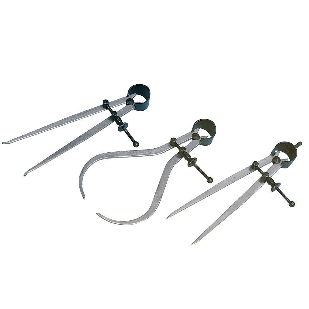 Clarke Clarke ET133 3 Piece 150mm Spring Caliper Set - Image 1