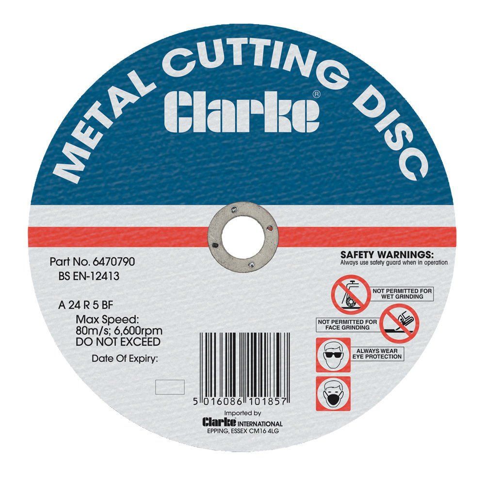 Clarke Clarke 300mm Flat Metal Cutting Disc - Image 1