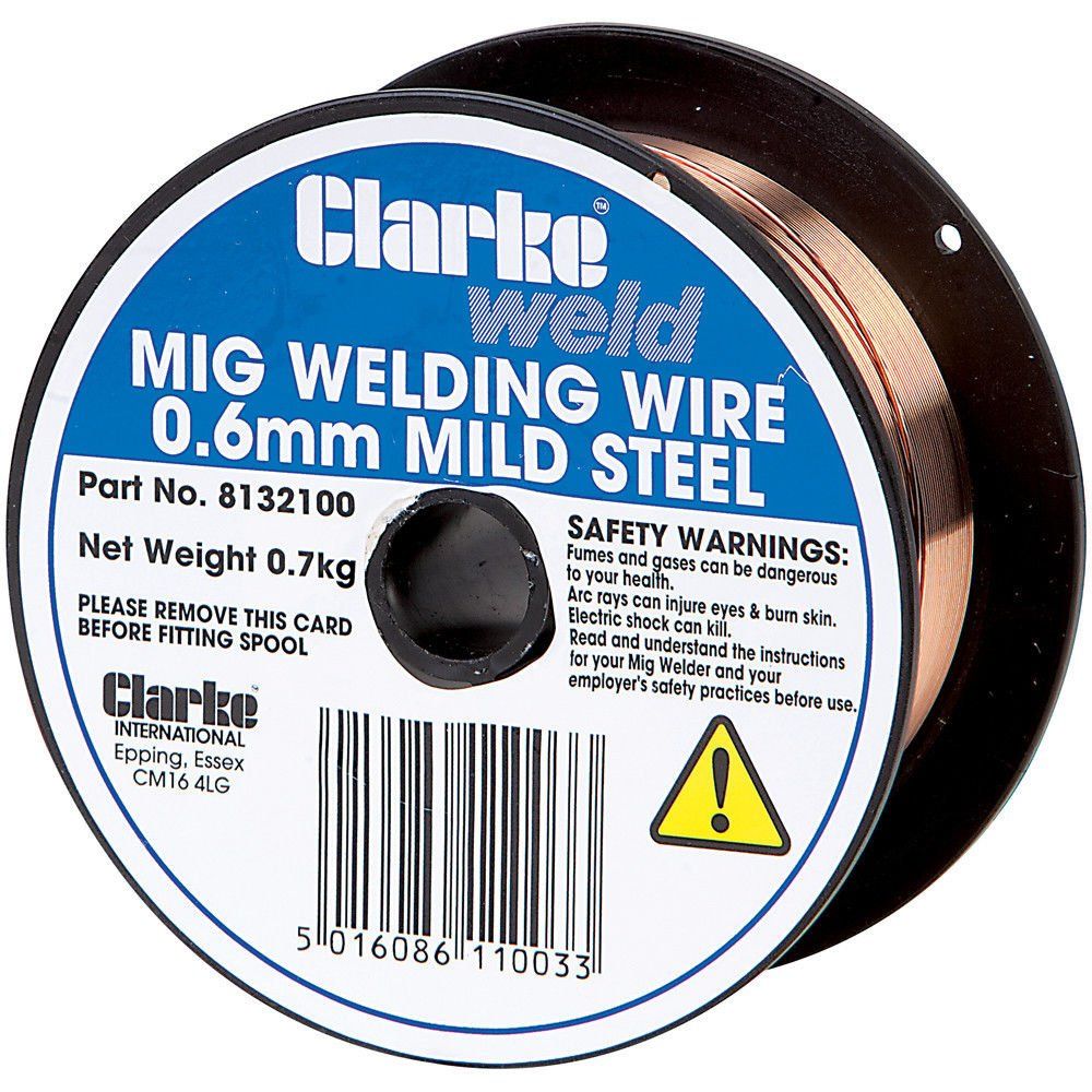 Clarke Clarke Mild Steel Welding Wire 0.6mm 0.7kg - Image 1