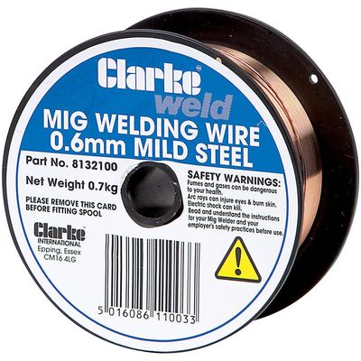 Clarke Clarke Mild Steel Welding Wire 0.6mm 0.7kg