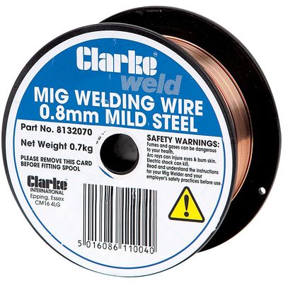Clarke Clarke Mild Steel Welding Wire 0.8mm 0.7kg