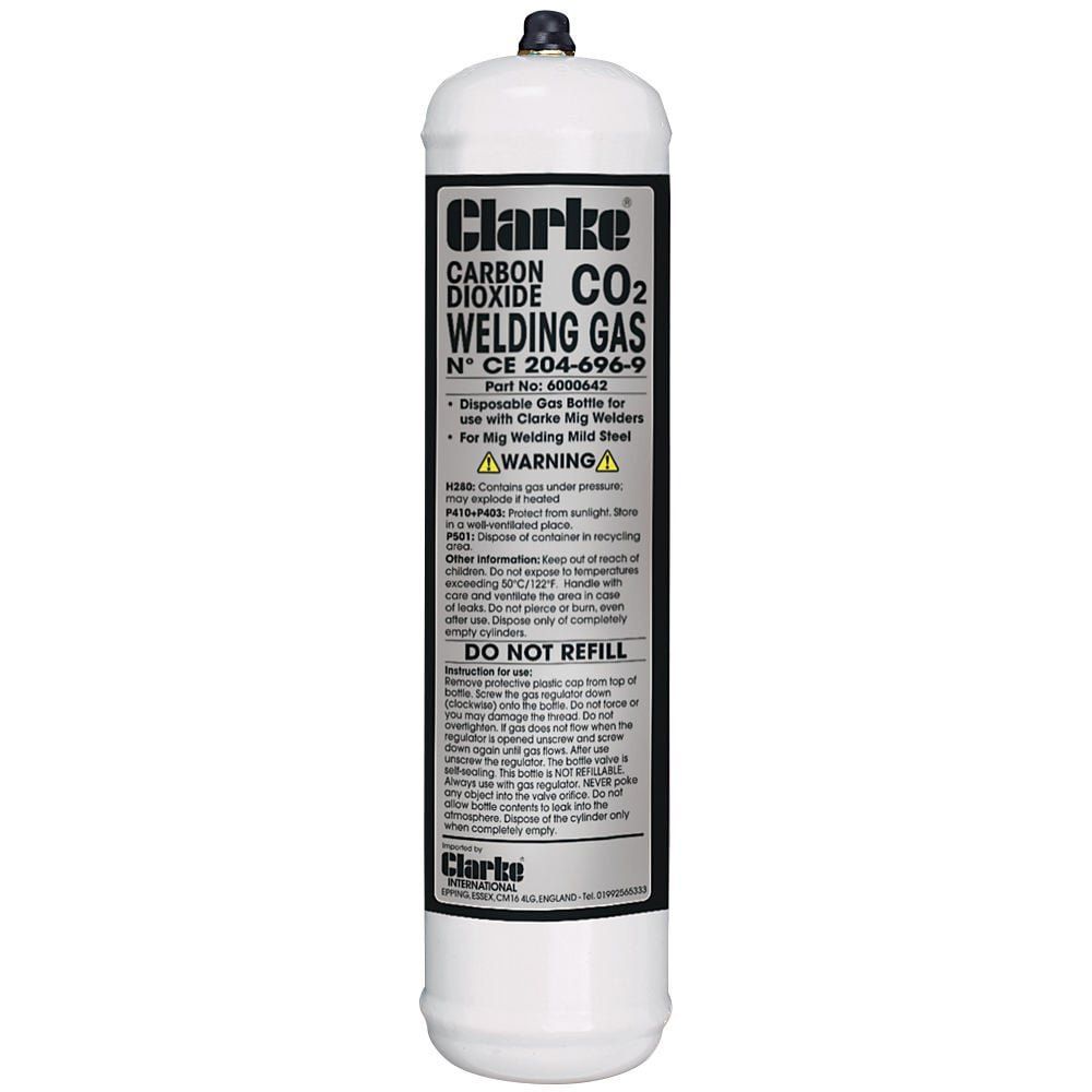 Clarke Clarke CO2 Gas Cylinder (390g) - Image 1