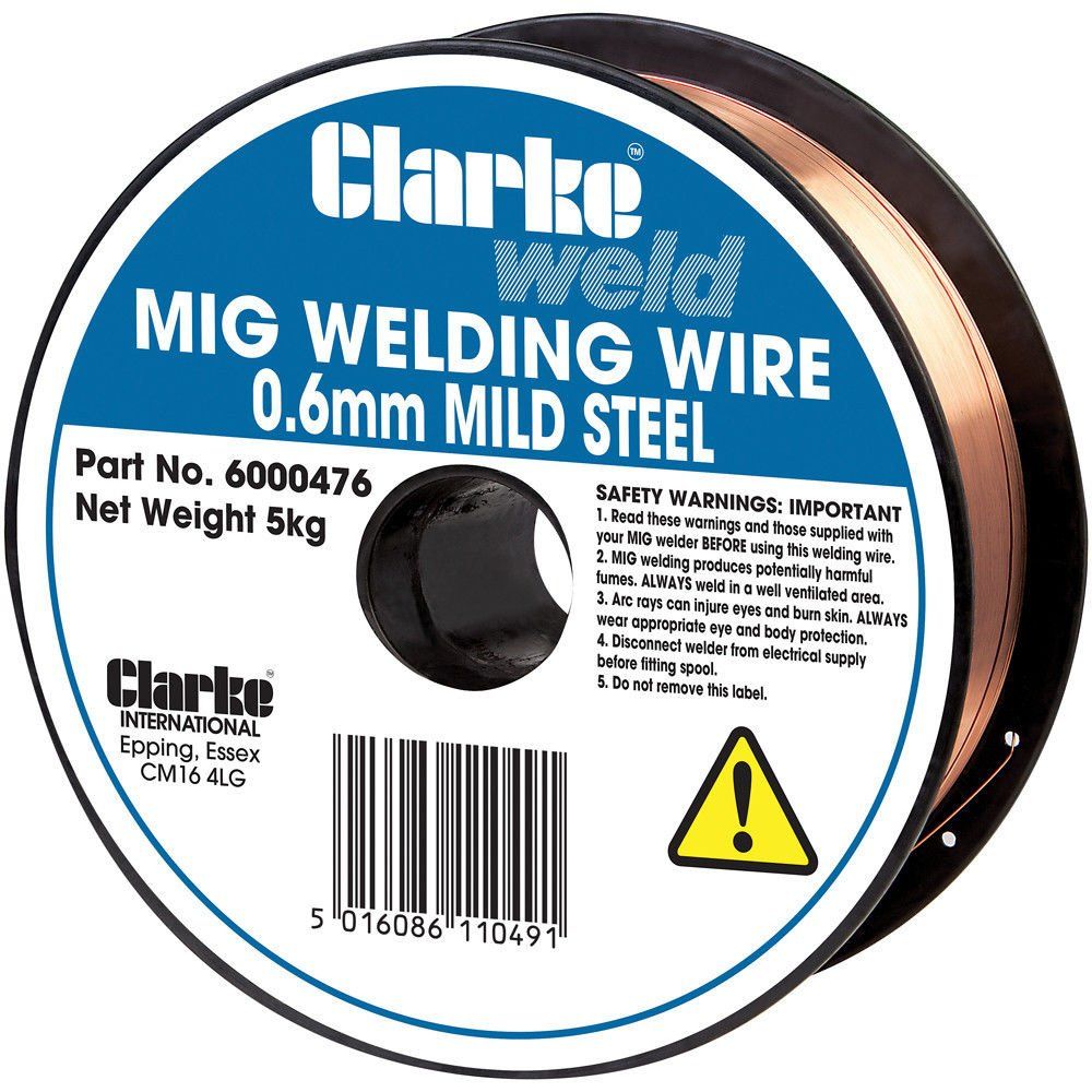 Clarke Clarke Mild Steel Welding Wire 0.6mm 5kg - Image 1