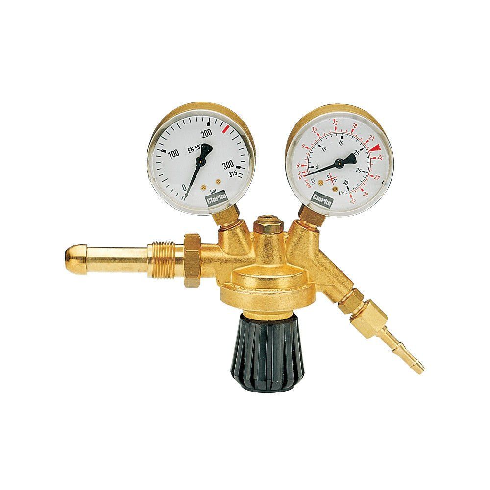 Clarke Clarke IR2A 2-Gauge Industrial Argon Regulator - Image 1