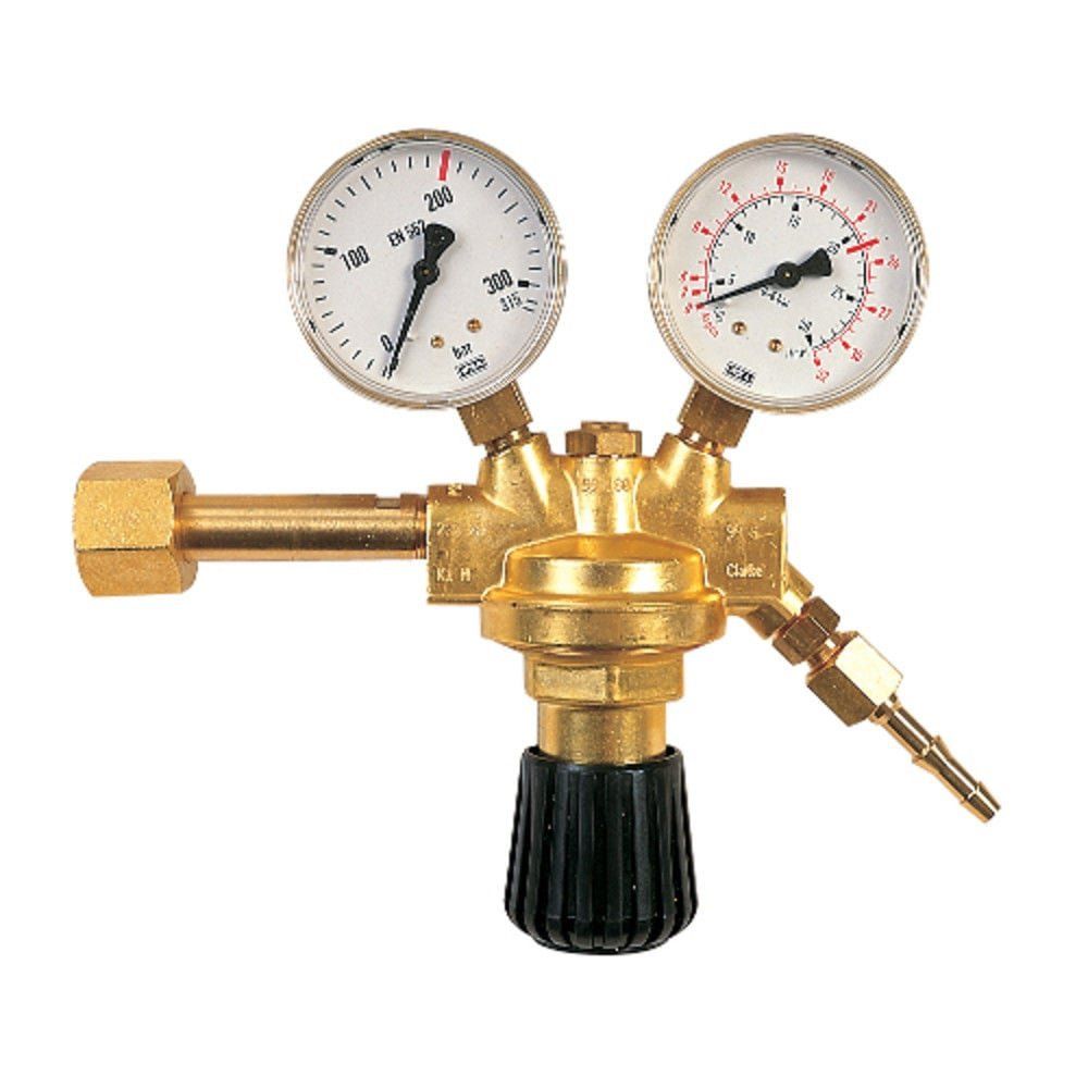 Clarke Clarke IR2C 2-Gauge Industrial CO2 Regulator - Image 1