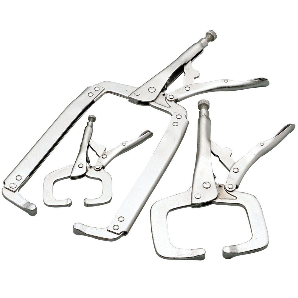 Clarke Clarke CHT102 Welding Clamps 'C' Type - Image 1