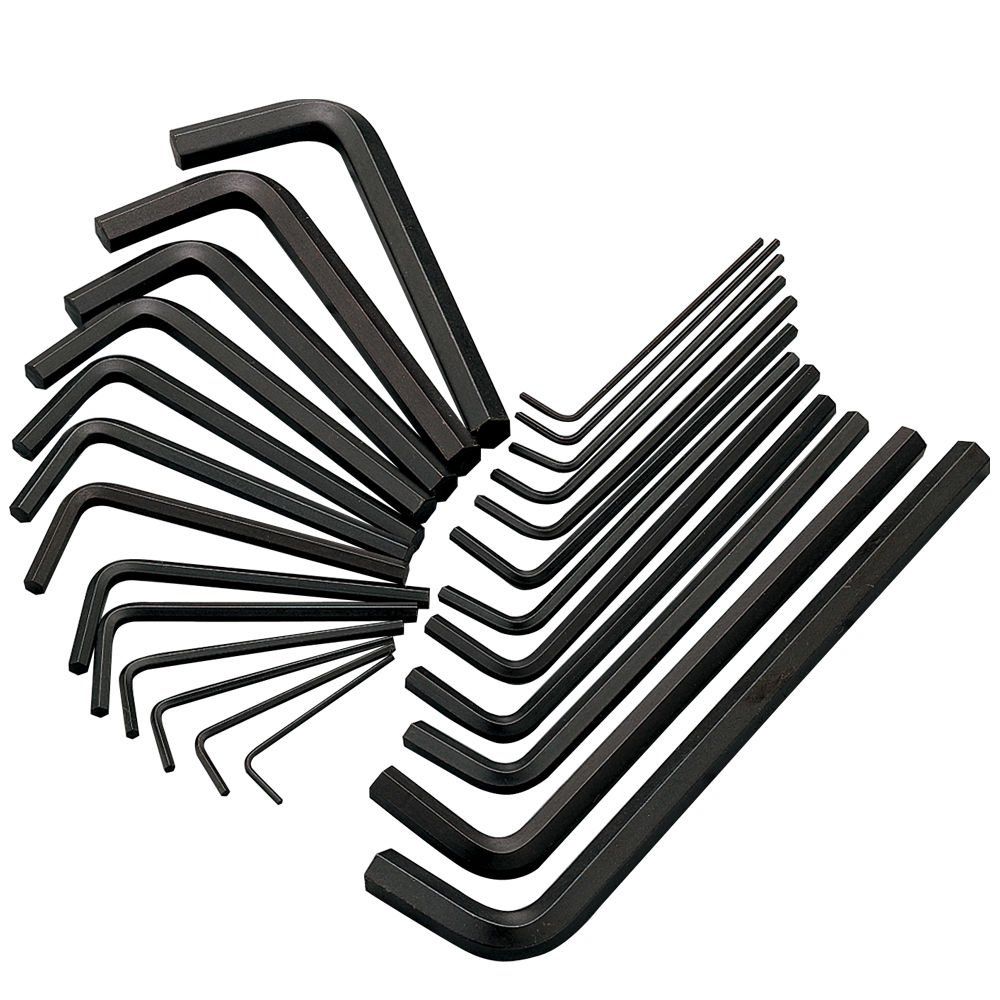 Clarke Clarke CHT100 25 piece AF/Metric HEX key set - Image 1