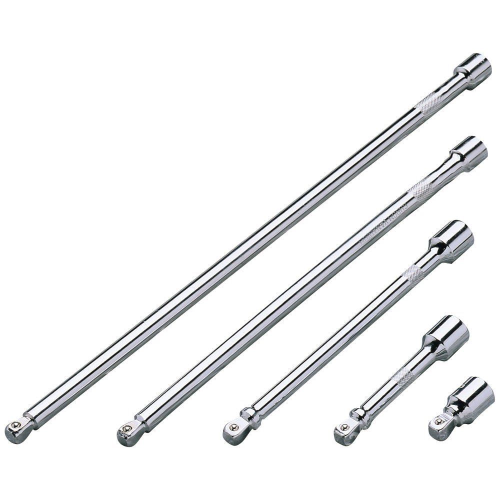 Clarke Clarke PRO55 5 piece 1/2" Drive Wobble Bar Extension Set - Image 1