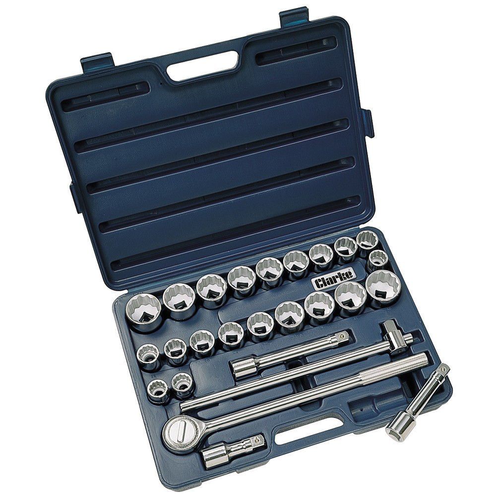 Clarke Clarke CHT263 26 Piece 3/4" Drive Socket Set - Image 1