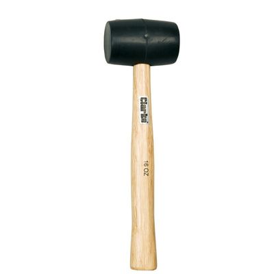 Clarke Clarke CHT291 16oz Black Rubber Mallet