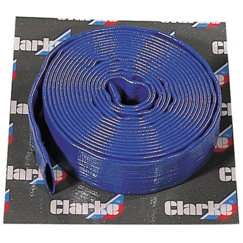 Clarke 5m x 1" Diameter Layflat Hose - Image 1