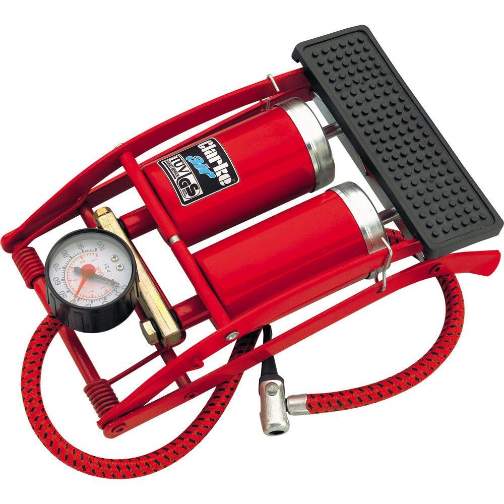 Clarke Clarke FP200 Twin Barrel Foot Pump - Image 1