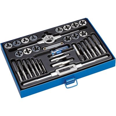 Clarke Clarke CHT304 33 piece Metric/UNF/BSP Tap & Die Set