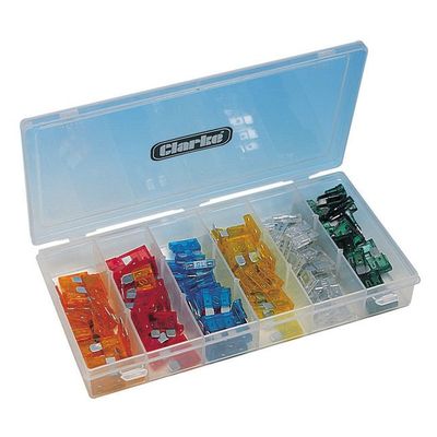 Clarke 1801312 Cht312 120 Piece Car Fuse Kit