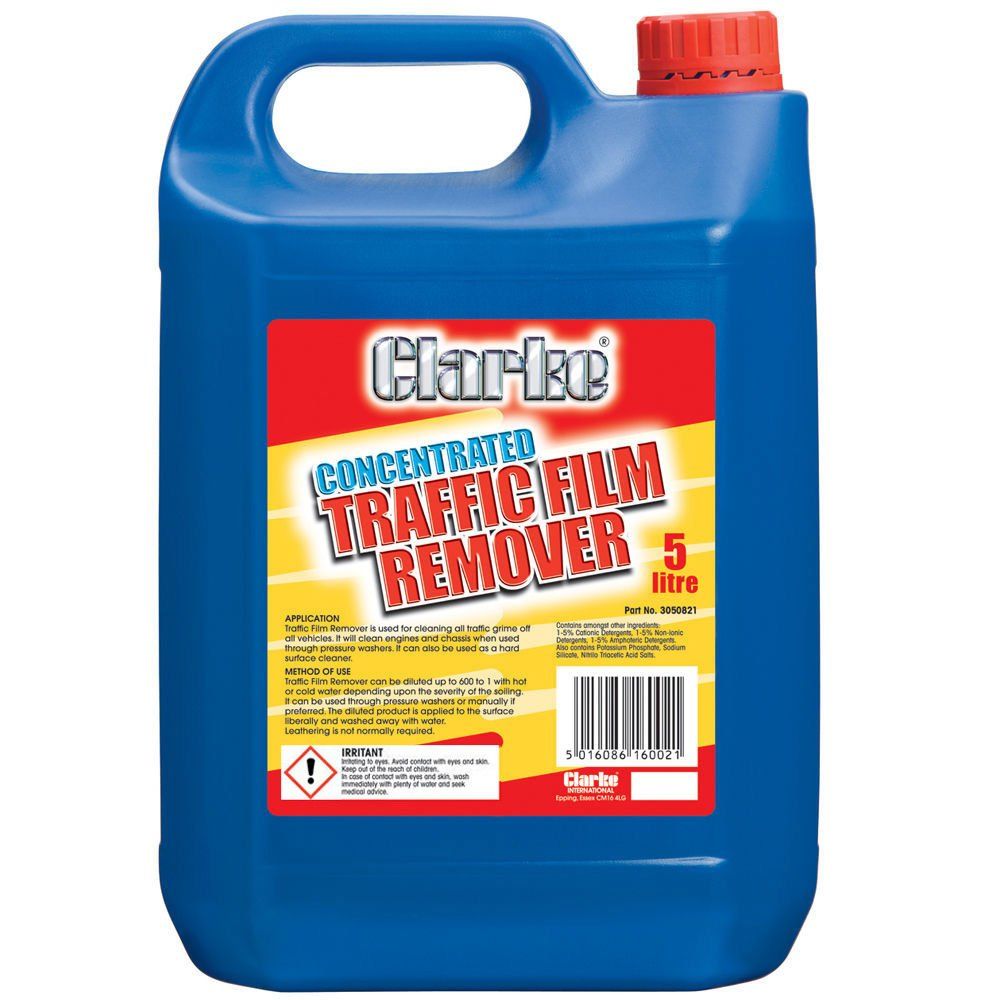 Clarke Clarke 5L Traffic Film Remover - Concentrate - Image 1