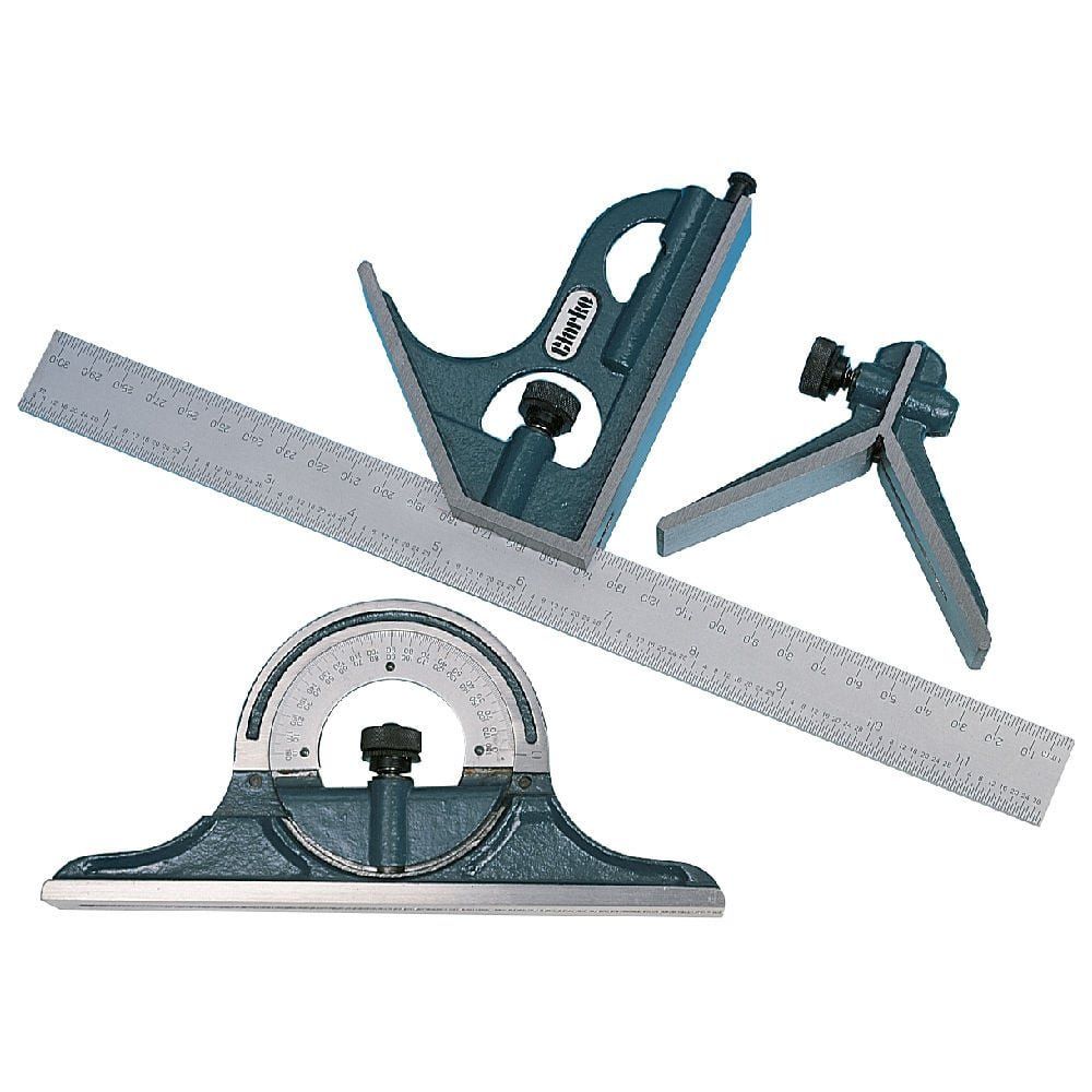 Clarke Clarke CM170 Combination Square Set - Image 1
