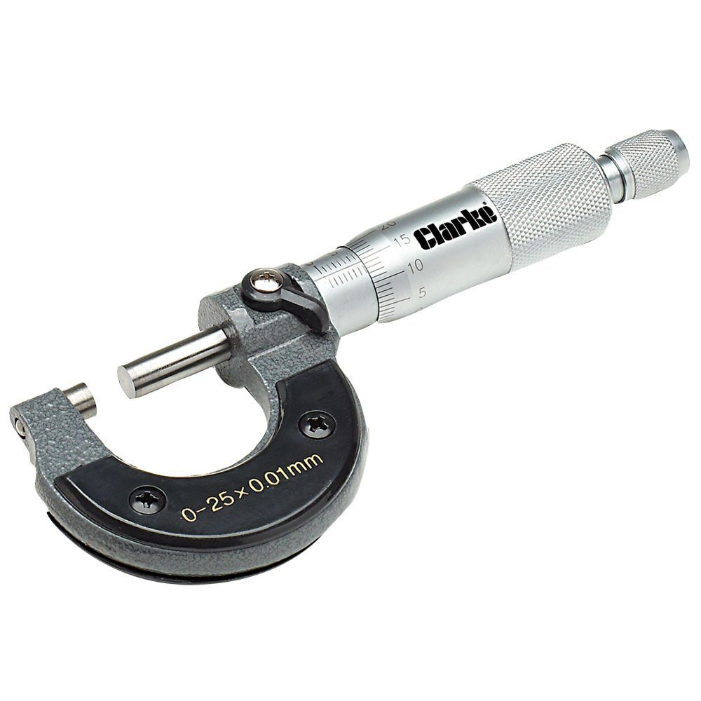 Clarke Clarke CM180 0-25mm Micrometer - Image 1