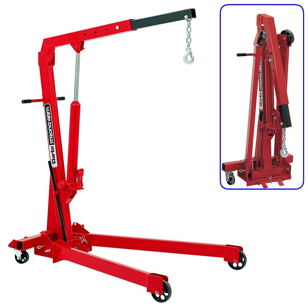 Clarke Clarke CFC100 1 Tonne Folding Workshop Crane - Image 1