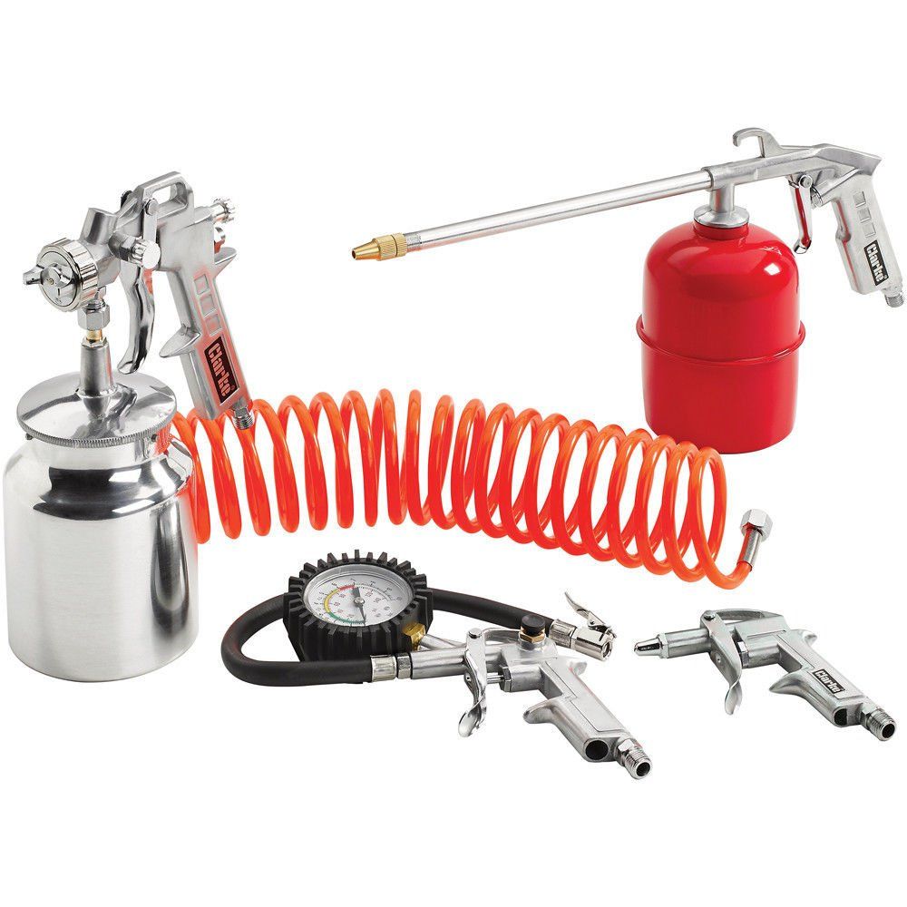 Clarke Clarke KIT1000 - 5 Piece Air Tool Kit - Image 1
