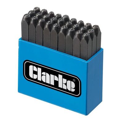 Clarke 1700318 Et143 2.5Mm Letter Punch Set