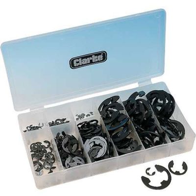 Clarke Clarke CHT393 - 300 Piece E Clip Assortment