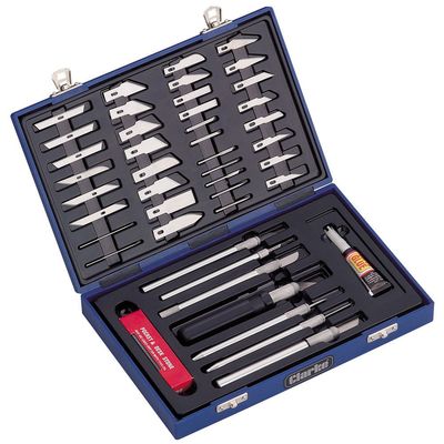 Clarke Clarke CHT404 52 Piece Craft Knife Set