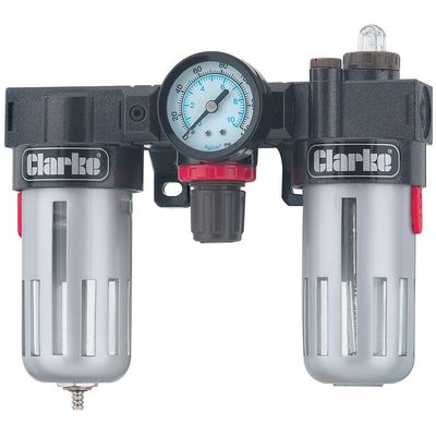 Clarke Clarke 1/4" Filter, Regulator & Lubricator - CMF2