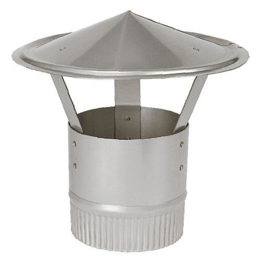 Clarke 6" Stainless Steel Flue Cowling - Image 1