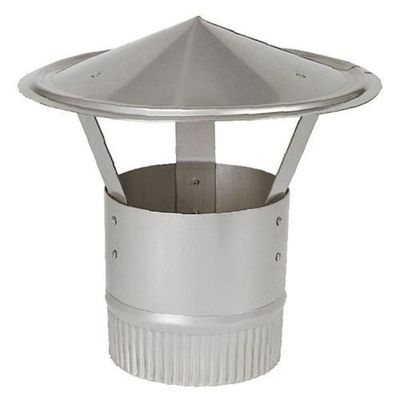 Clarke 6" Stainless Steel Flue Cowling