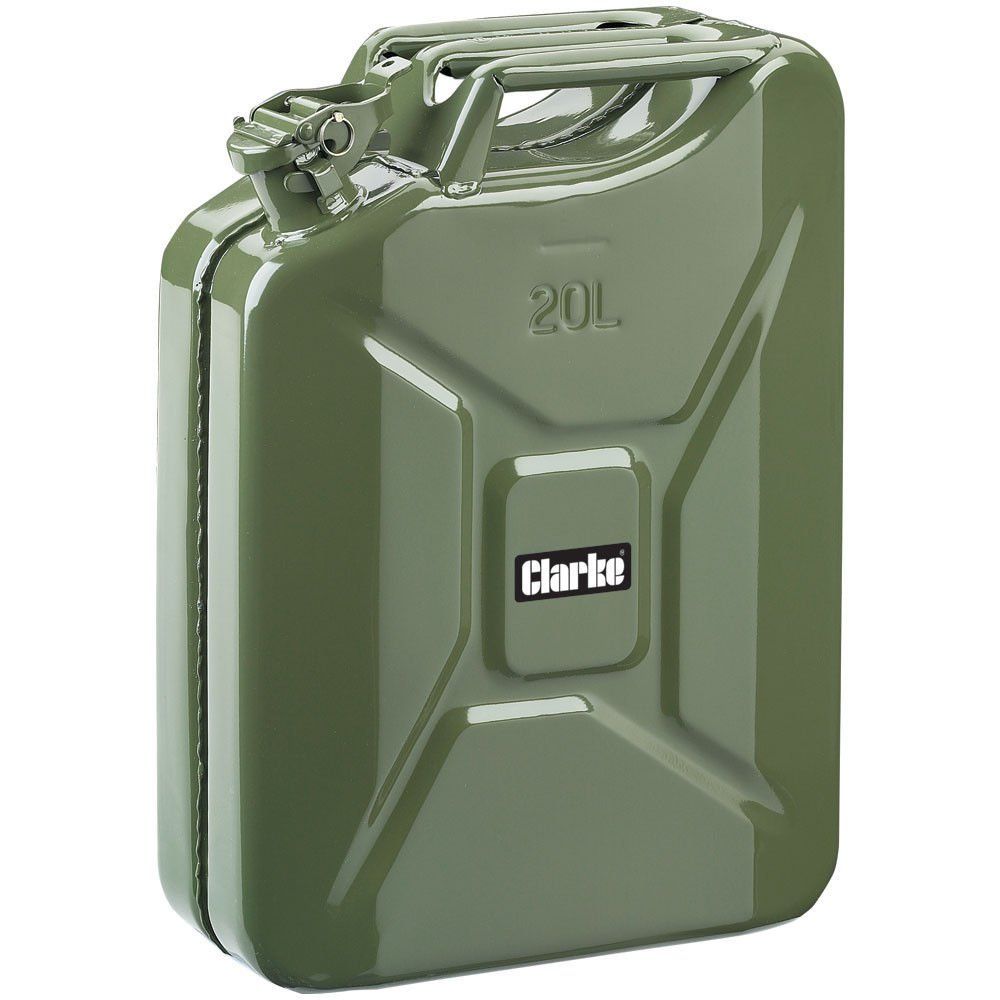 Clarke Clarke JC20LG 20 Litre Fuel Can (Green) - Image 1
